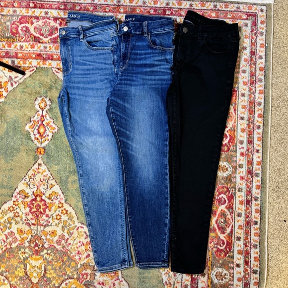 American Eagle 3 pc Next Level Stretch Skinny Jeans Bundle - Picture 2 of 3